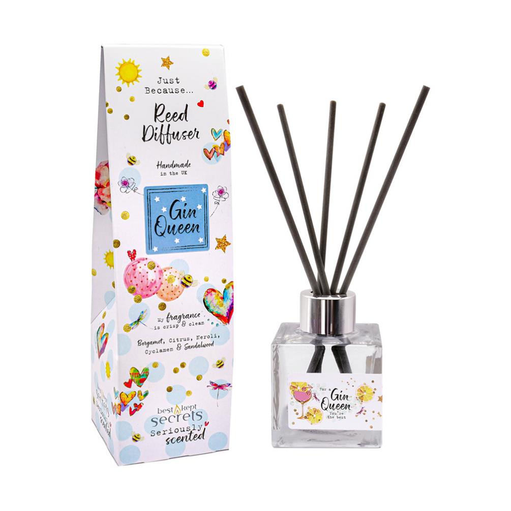 Best Kept Secrets Gin Queen Sparkly Reed Diffuser - 100ml £13.49